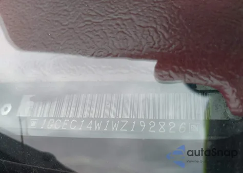 1998 Chevrolet C1500 Fleetside from USA, damaged, VIN 1GCEC14W1WZ192826